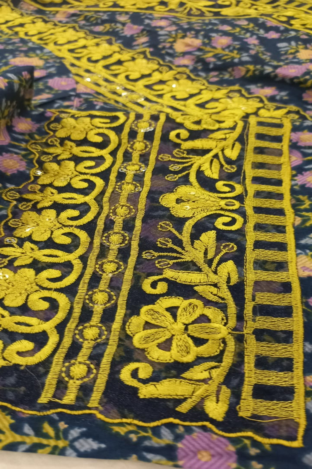 Deepsy Dull Blue Stitched Suit - Sabina's Designer Hub"