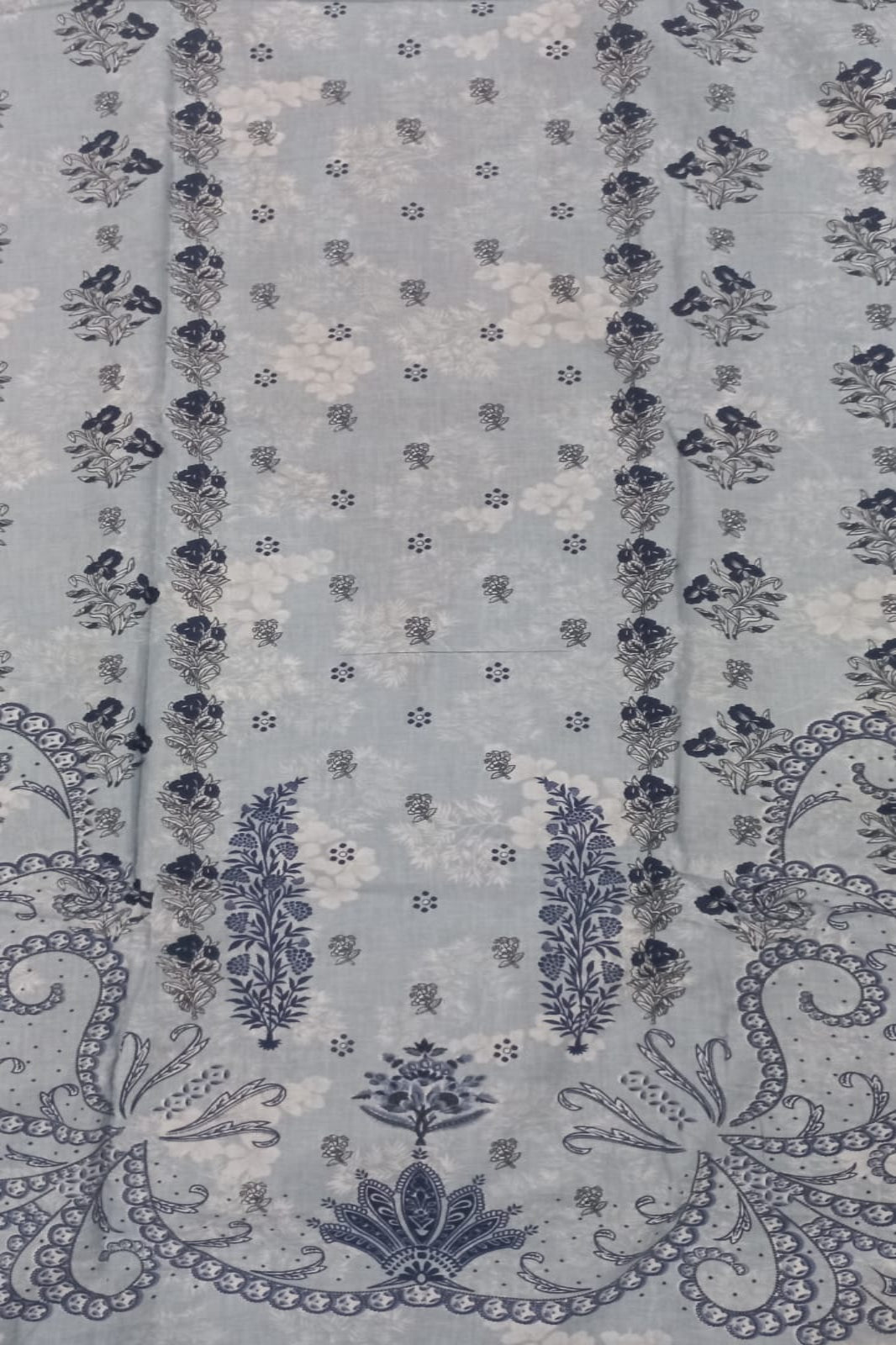 Needle Wonder Blue Suit- Unstitched