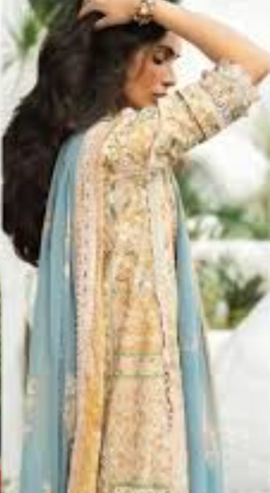 Sana Safinaz Beige Suit