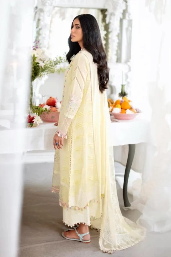 Sana Safinaz Lemon Yellow Suit