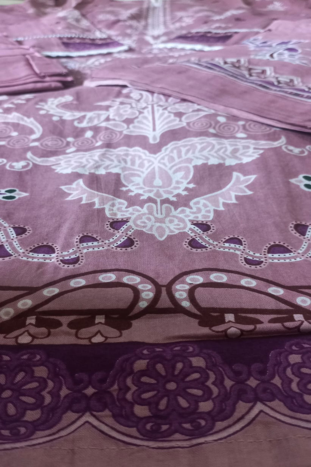 Amira  Pink  Suit-Stitched