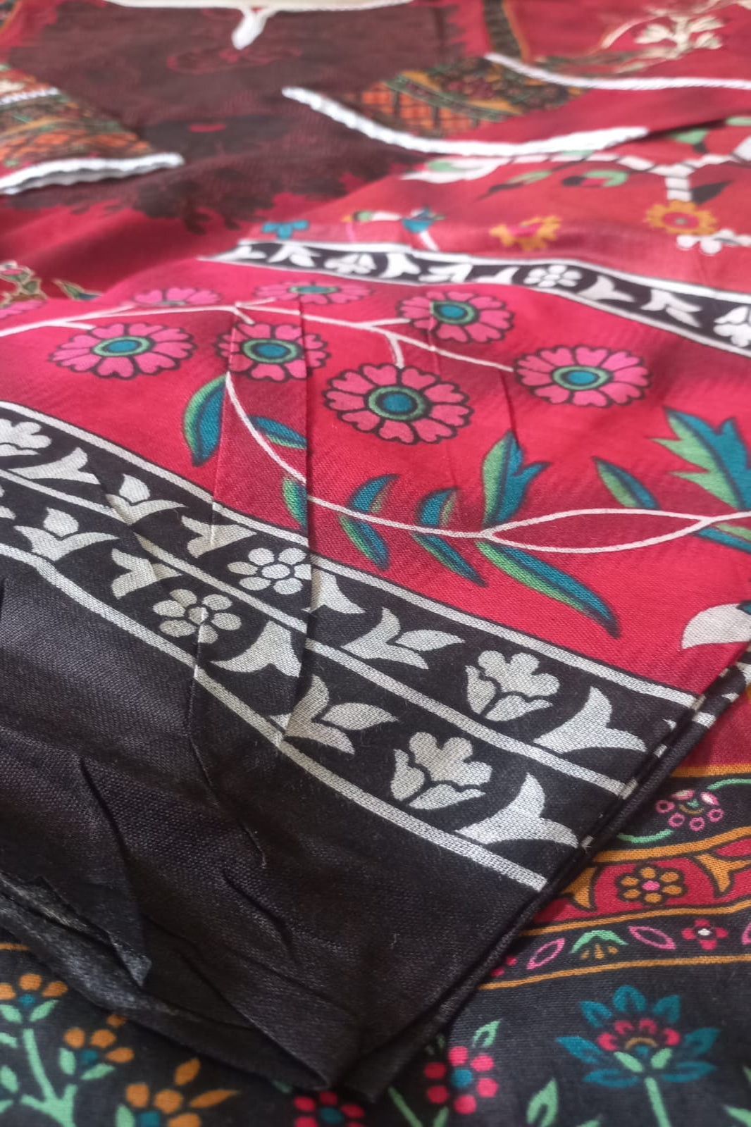 Amira Red Suit- Stitched