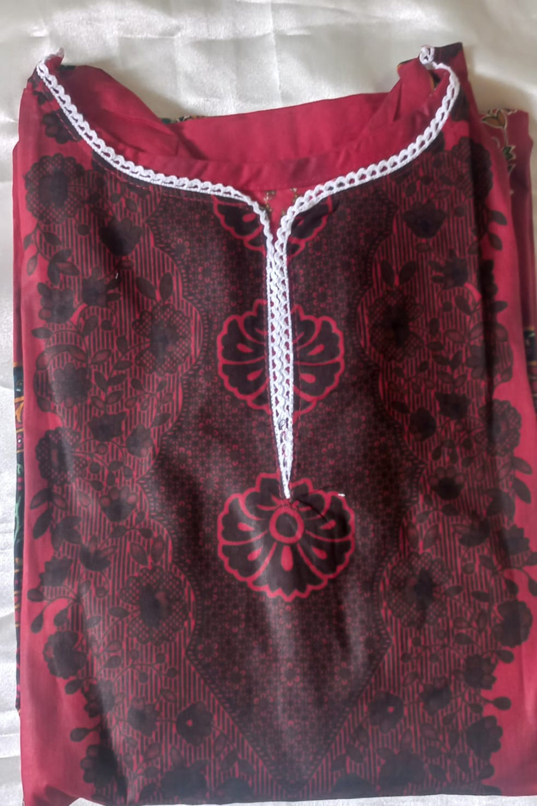 Amira Red Suit- Stitched