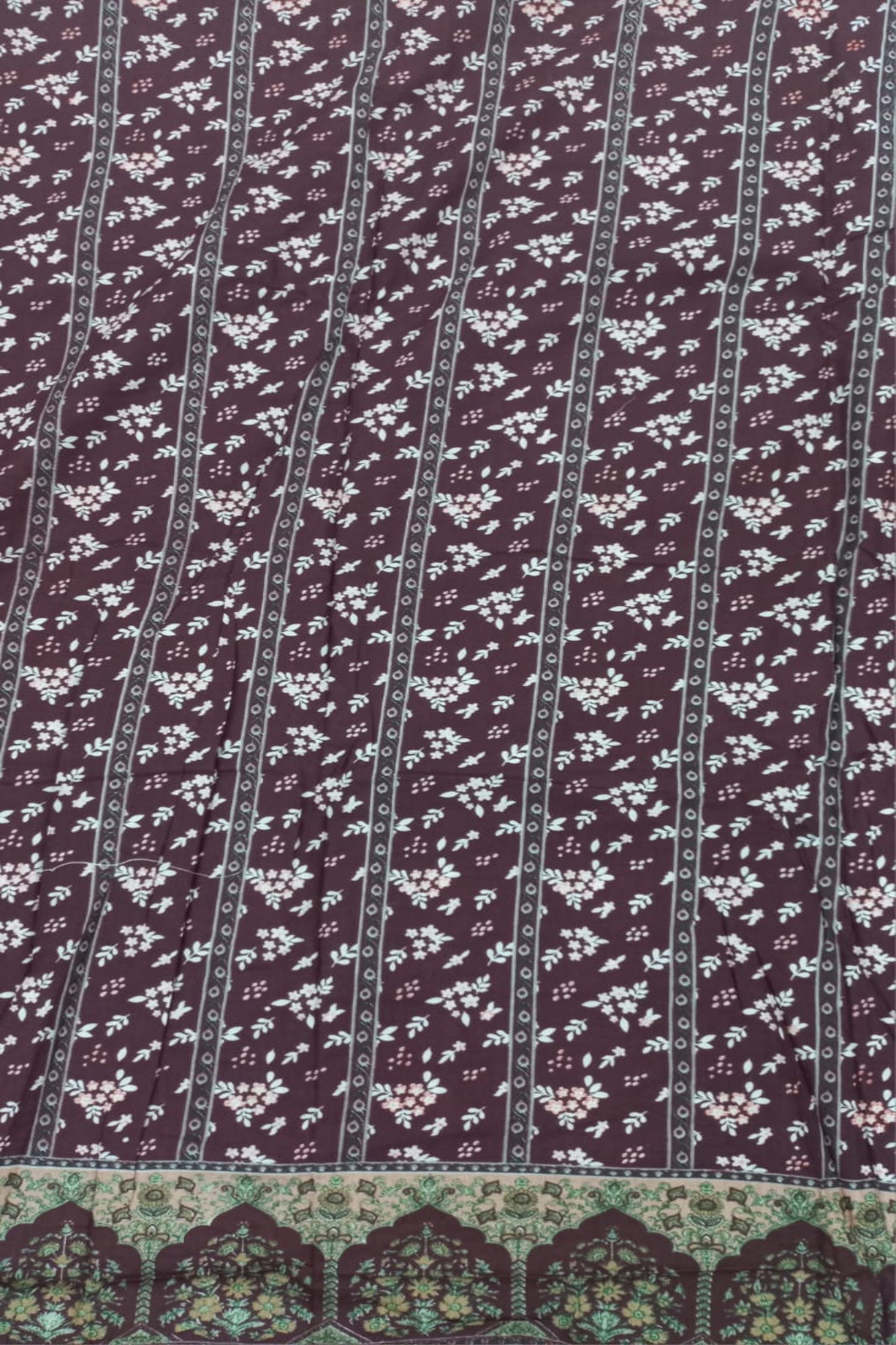 Al-Zohaib Marron Suit -Unstitched