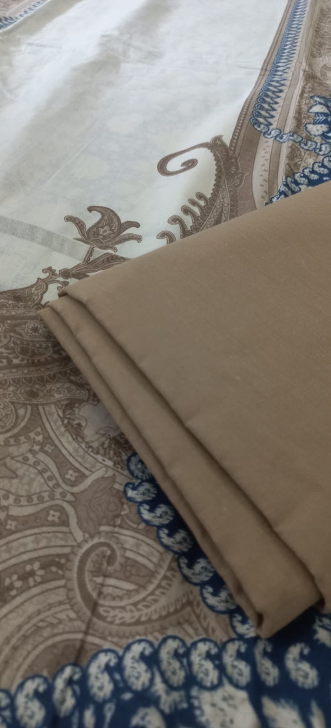 Al-Zohaib  Sand Suit-Unstitched