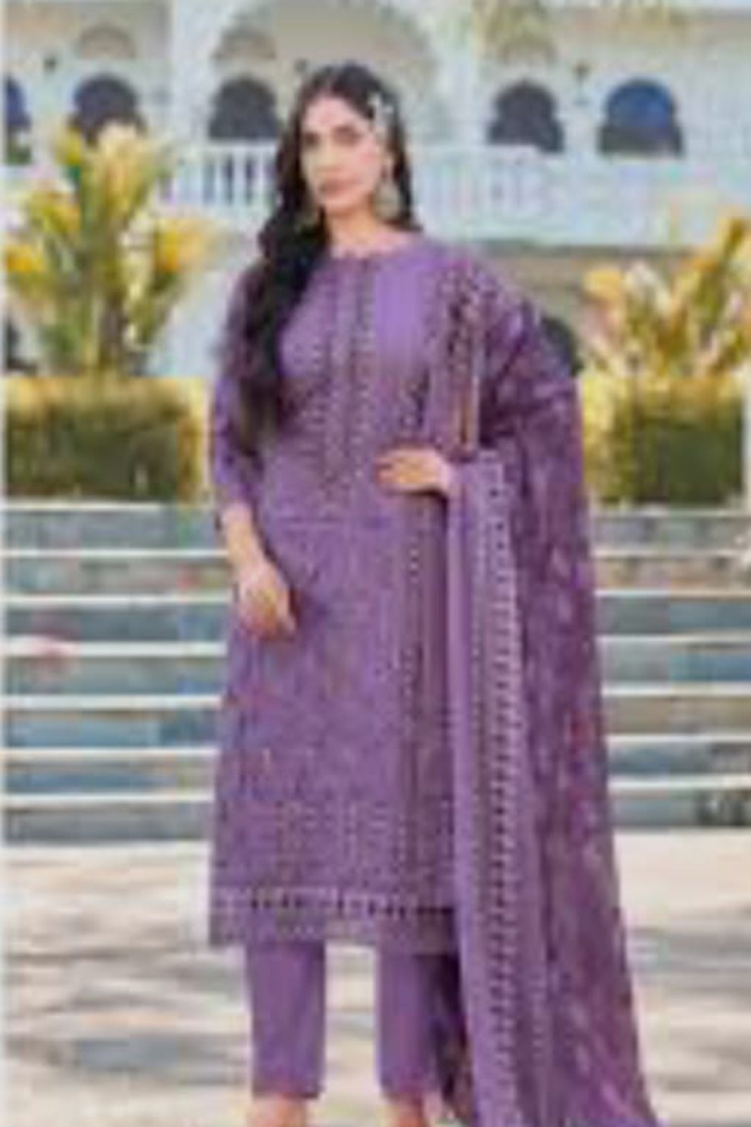 Al-Zohaib Lavender Suit-Unstitched