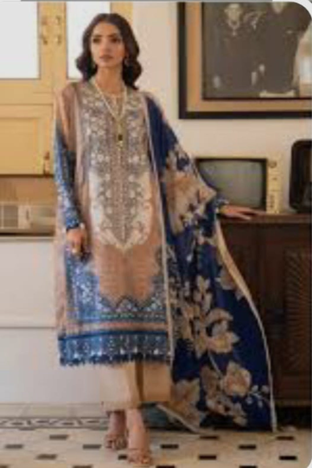 Al-Zohaib  Sand Suit-Unstitched