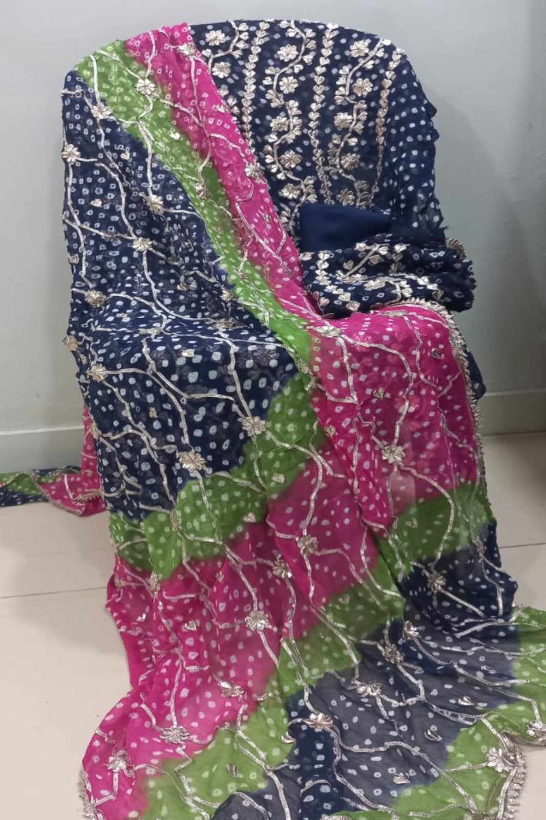 Blue Wedding Edit Suit-Unstitched