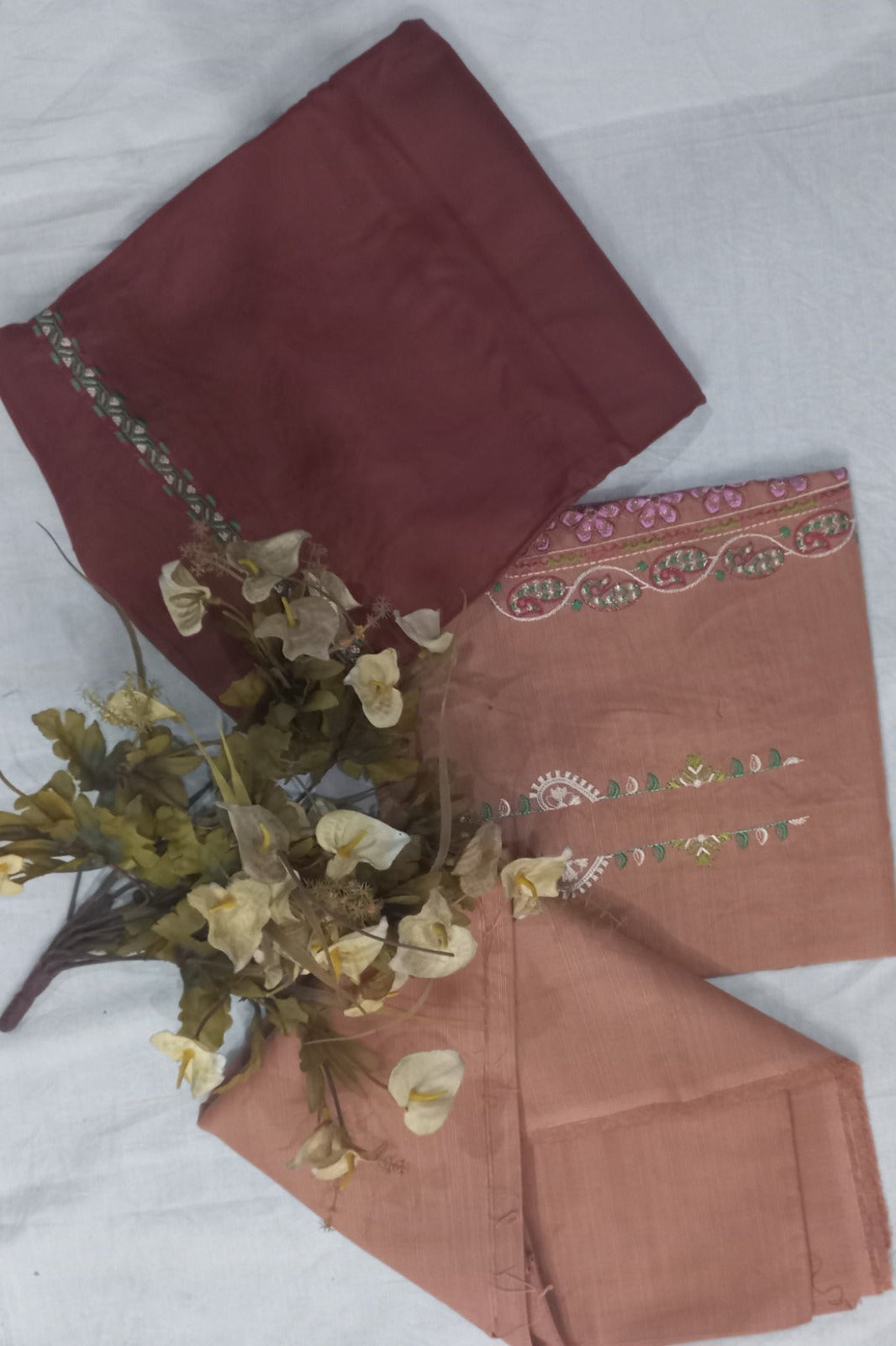 Coco Light Brown Suit- Unstitched Suit