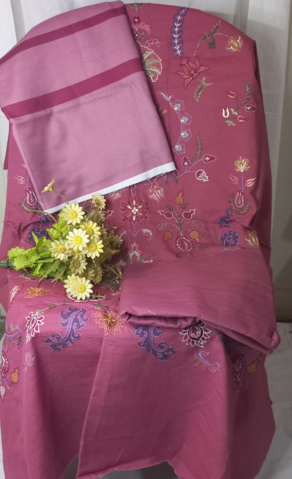 Coco Luxury Dull Pink  Suit | Soft Premium Fabric