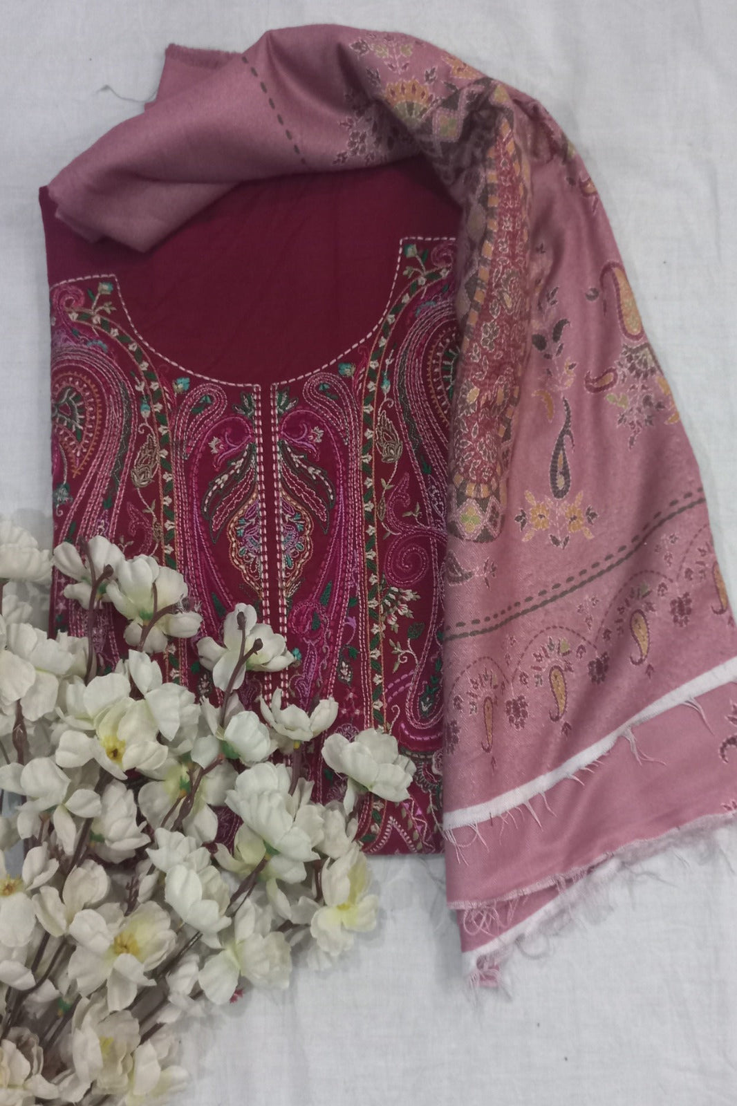 Coco Luxury Marron  Lawn Designer Suit | Soft Premium Fabric