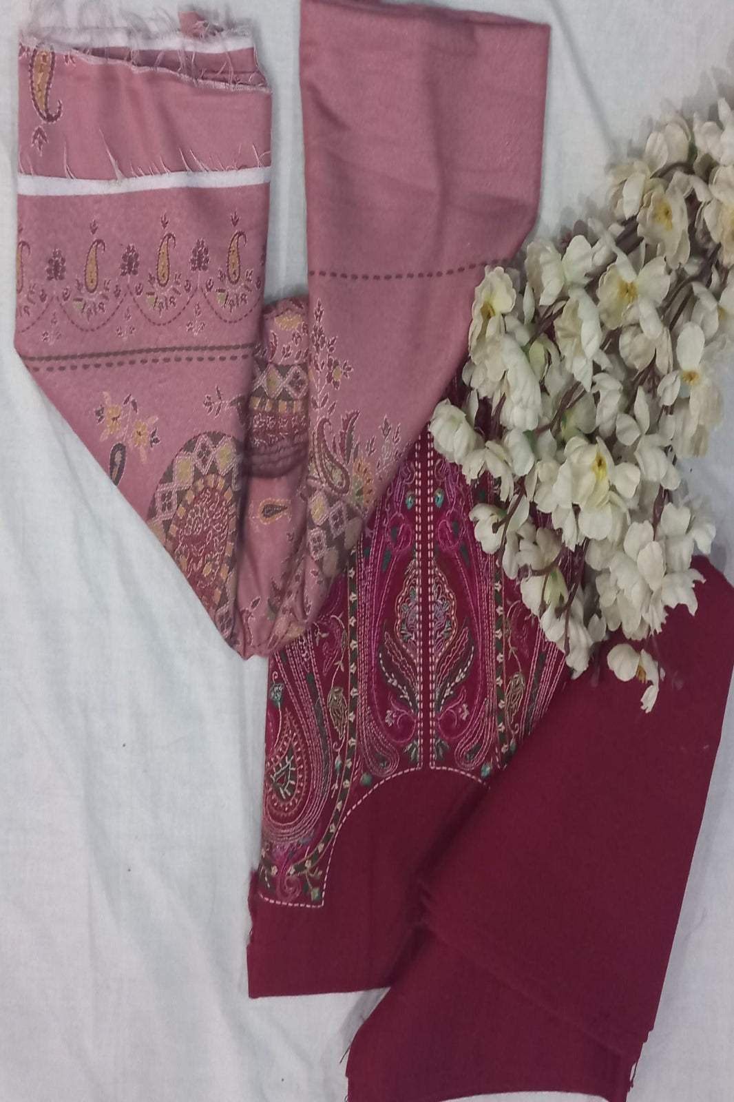 Coco Luxury Marron  Lawn Designer Suit | Soft Premium Fabric