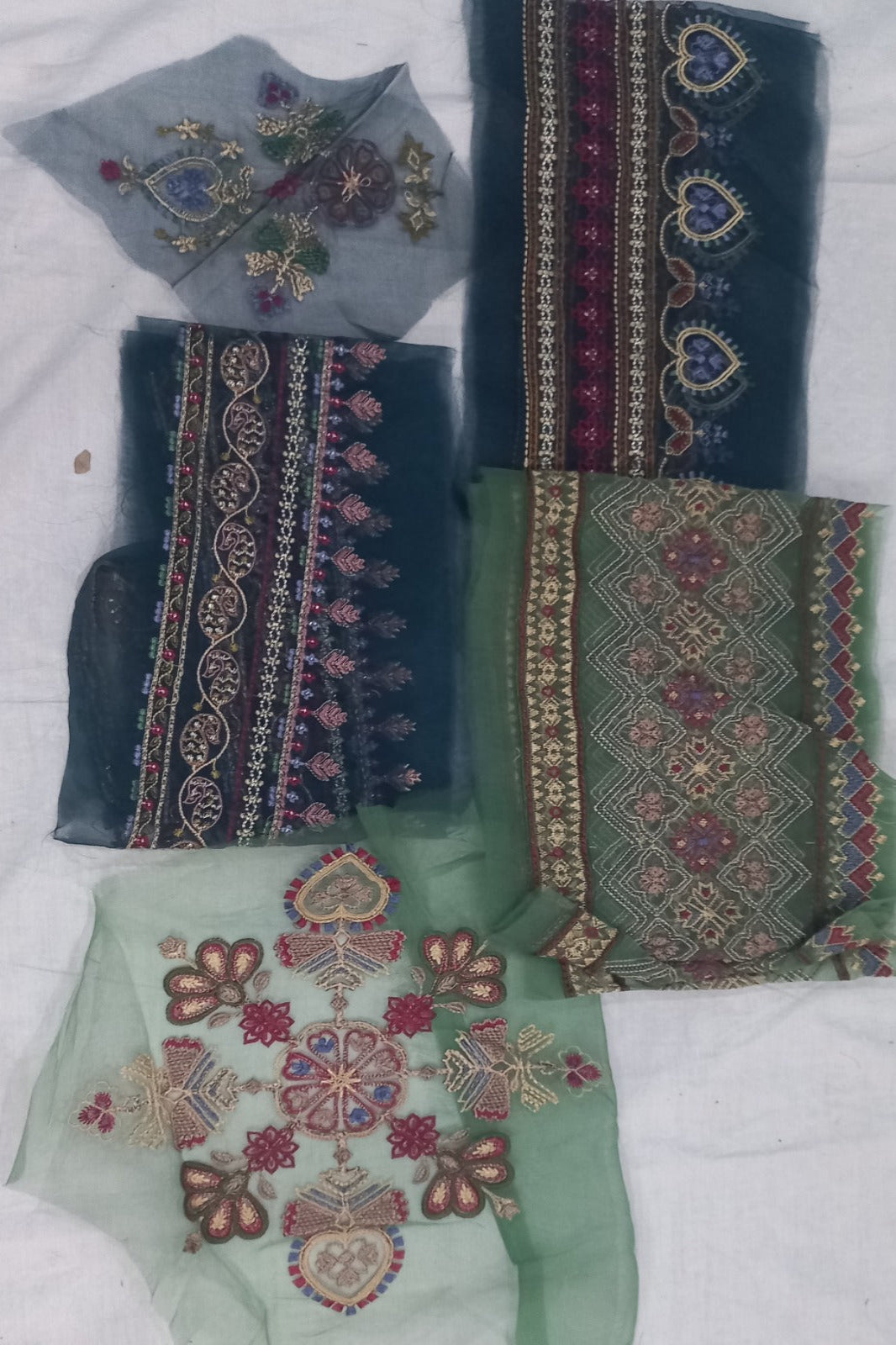 Coco Luxury Lawn Peacock Blue Designer  Suit   | Soft Premium Fabric