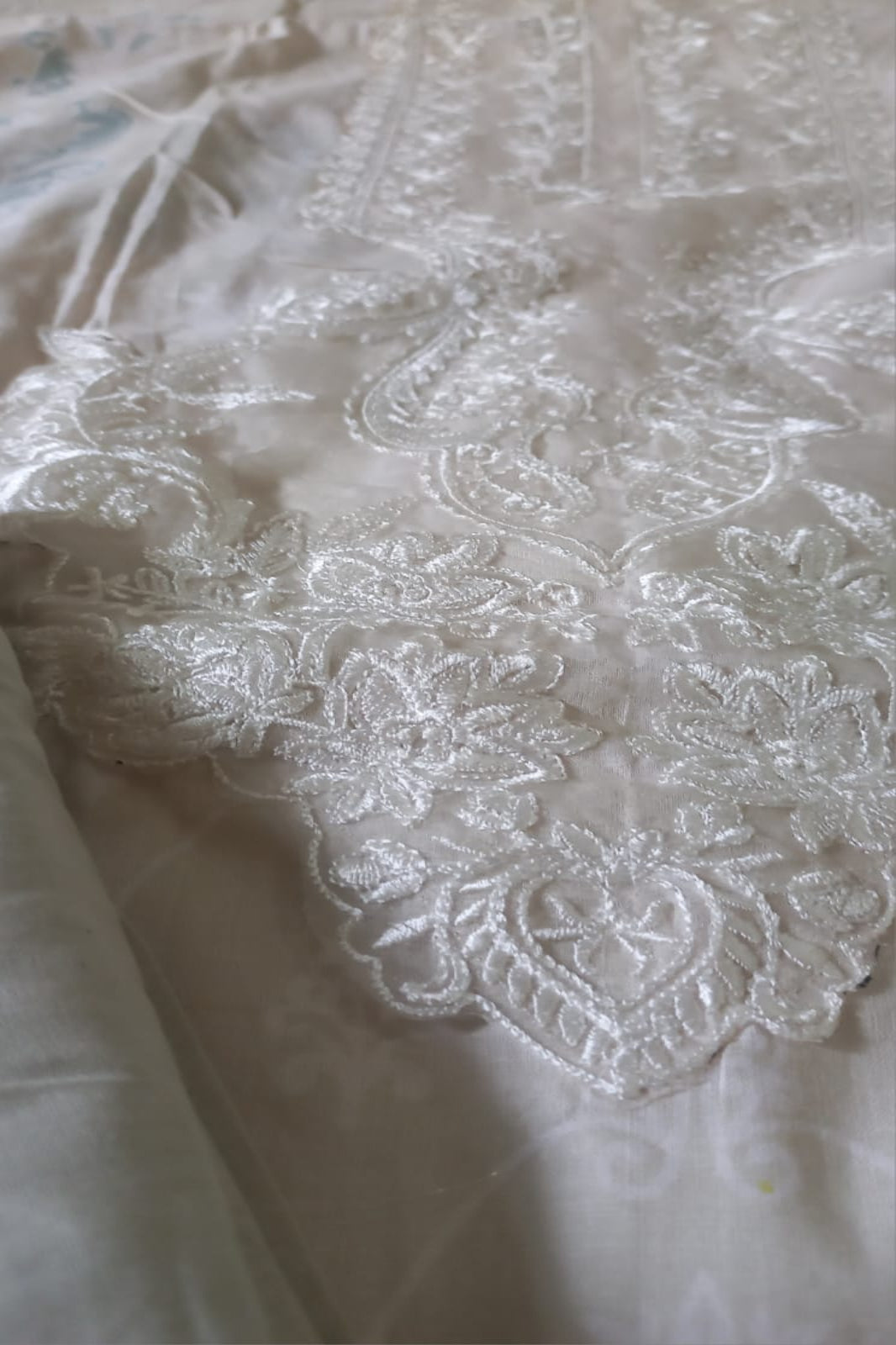 Cosmos  Wonder Cream Suit- Unstitched