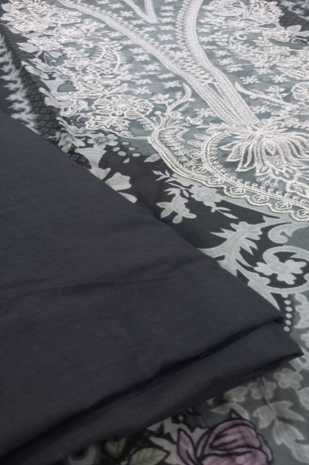 Cosmos Wonder Black Unstitched Suit - Sabina's Designer Hub"