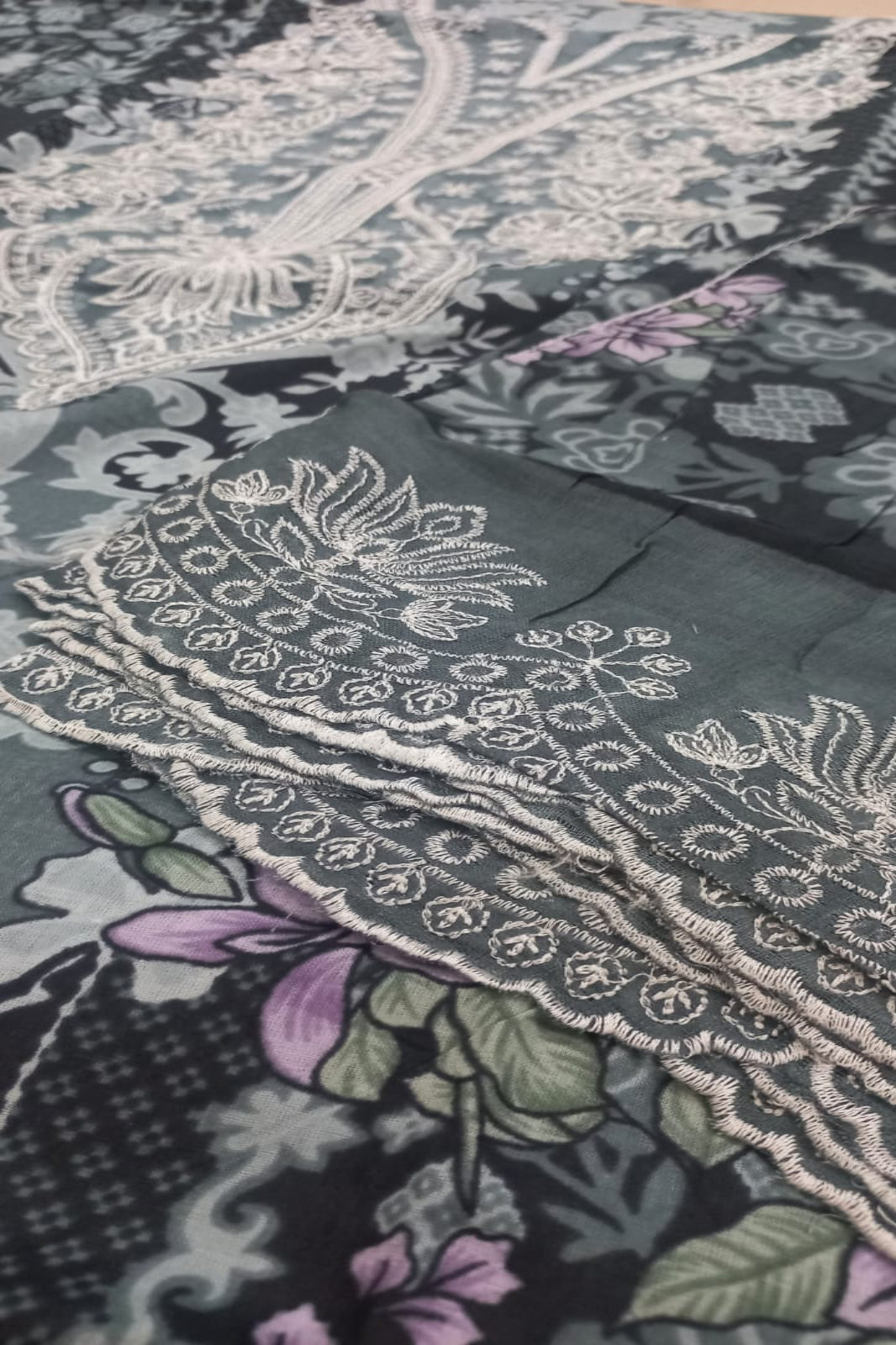 Cosmos Wonder Black Unstitched Suit - Sabina's Designer Hub"