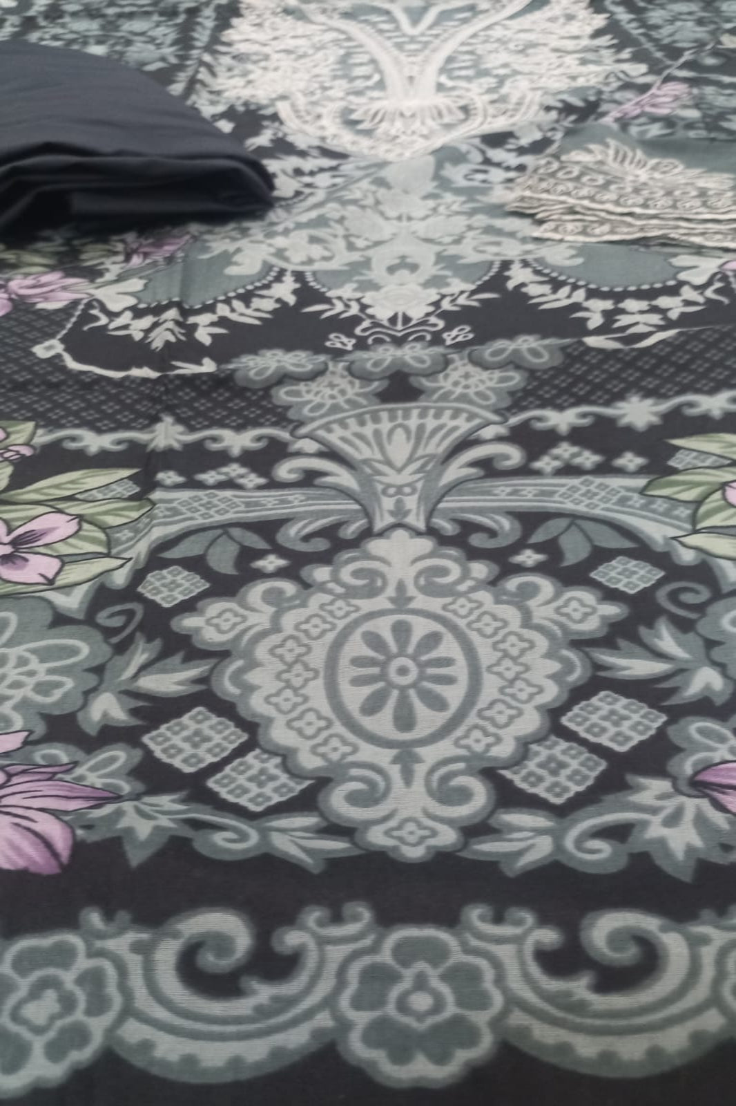 Cosmos Wonder Black Unstitched Suit - Sabina's Designer Hub"