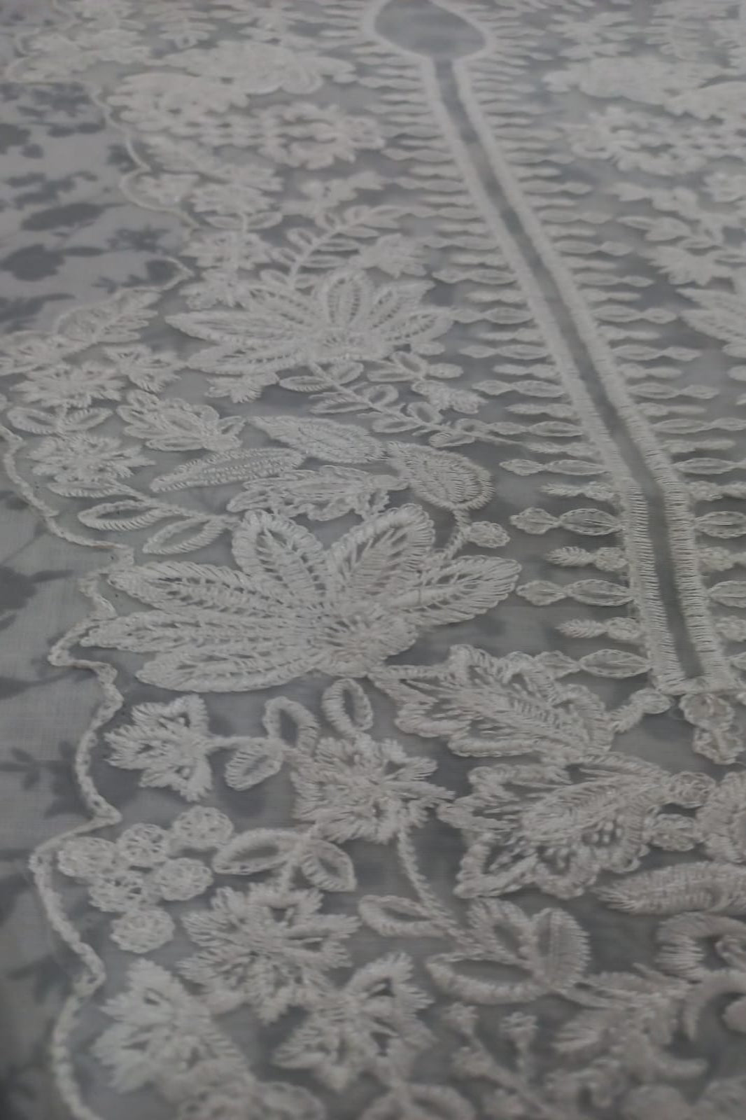 Cosmos Wonder Light Grey Unstitched Suit - Sabina's Designer Hub"