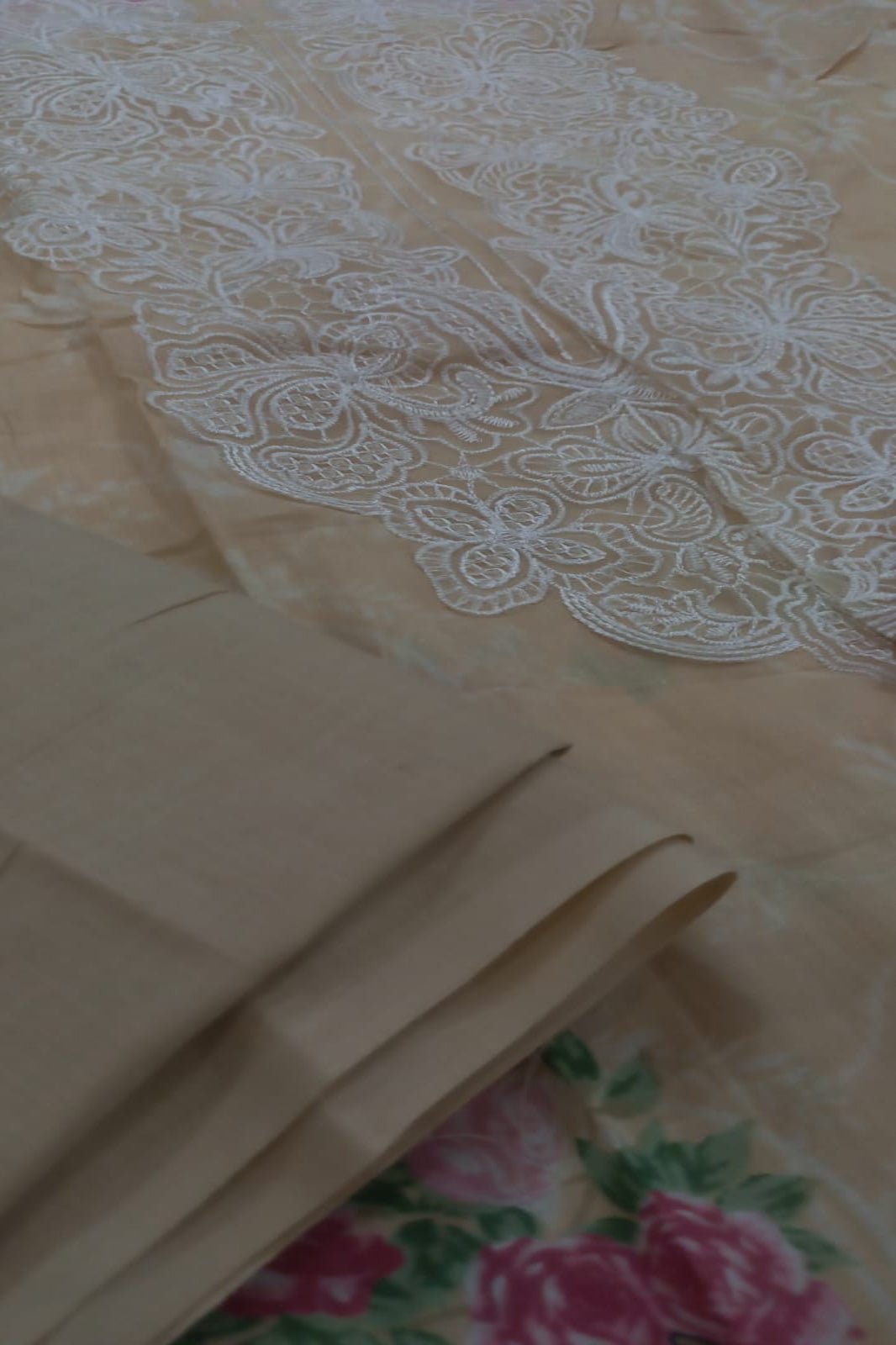 Cosmos Wonder Yellow Unstitched Suit - Sabina's Designer Hub