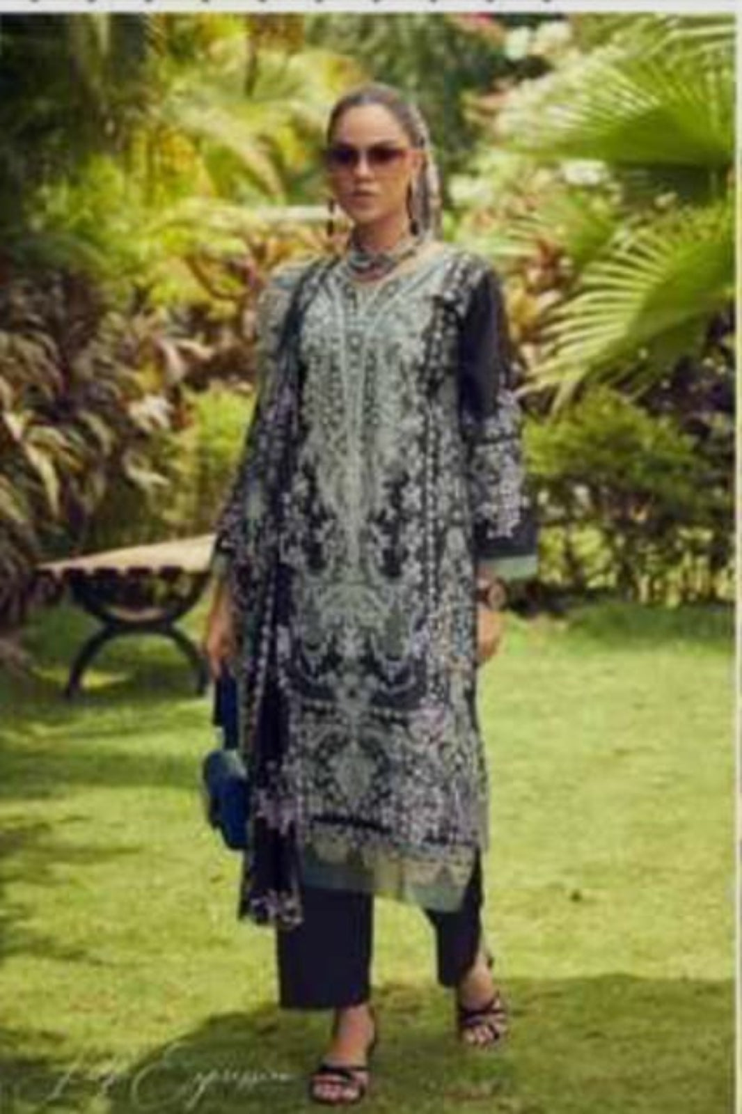 Cosmos Needle Wonder Black Suit-Unstitched