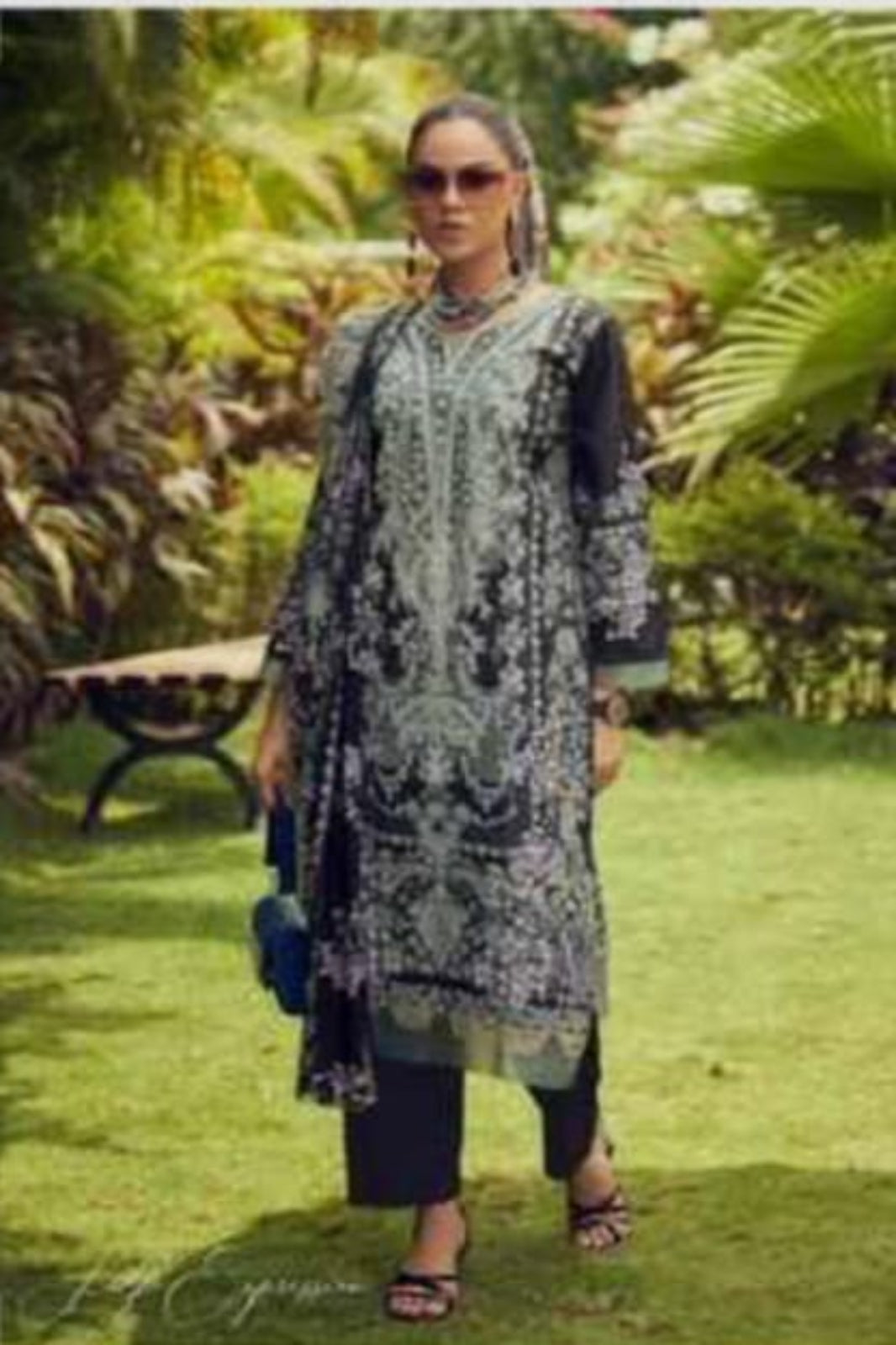 Cosmos Wonder Black Unstitched Suit - Sabina's Designer Hub"