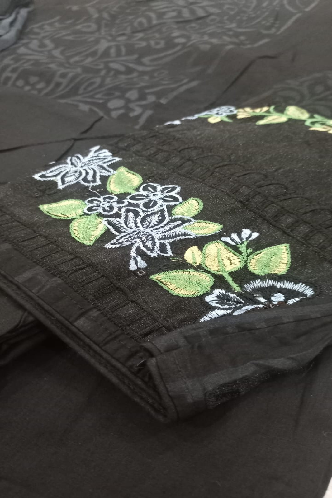 Deepsy Black Stitched Suit - Sabina's Designer Hub