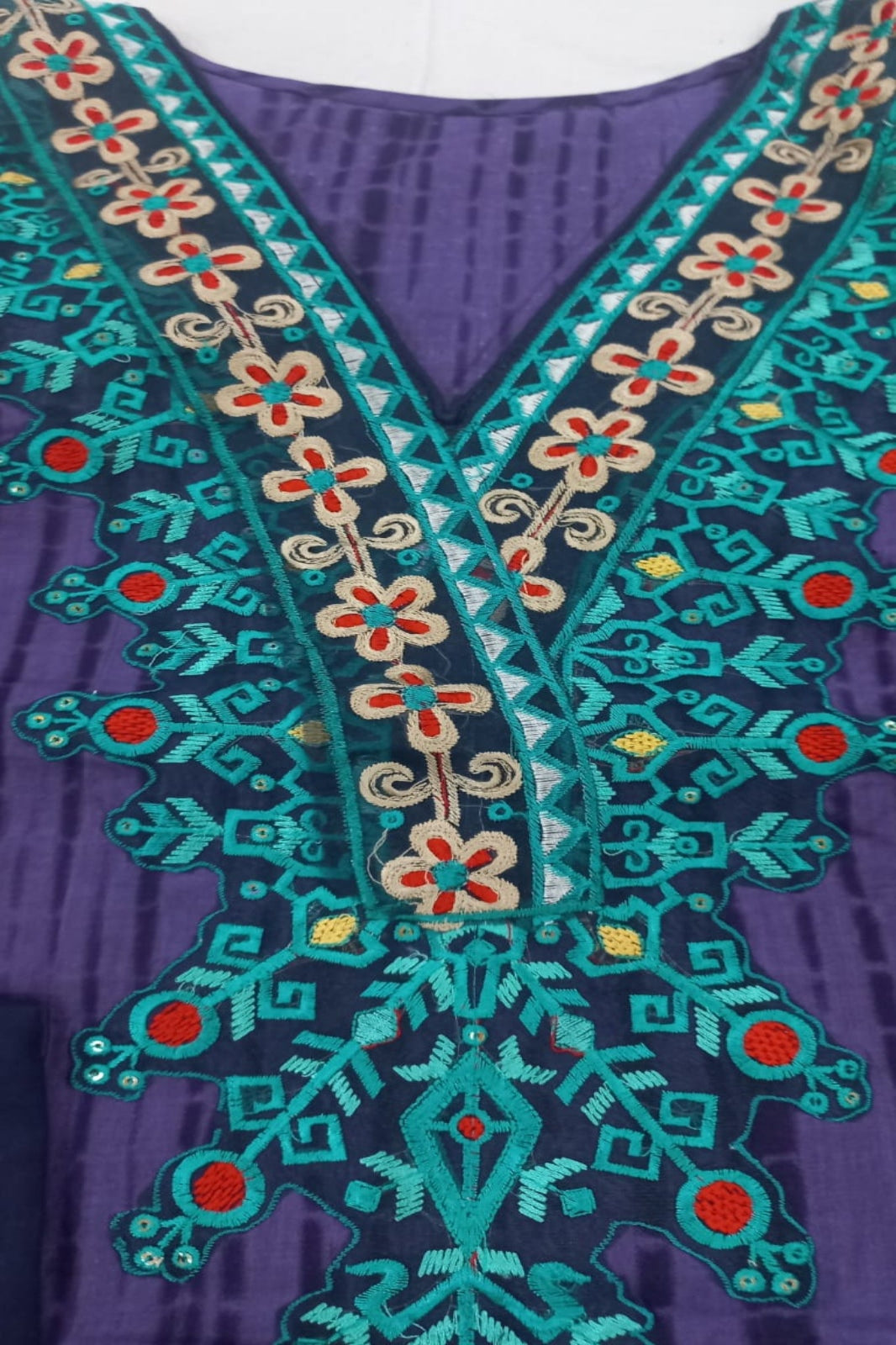 Deepsy Dark Purple Stitched Suit - Sabina's Designer Hub"