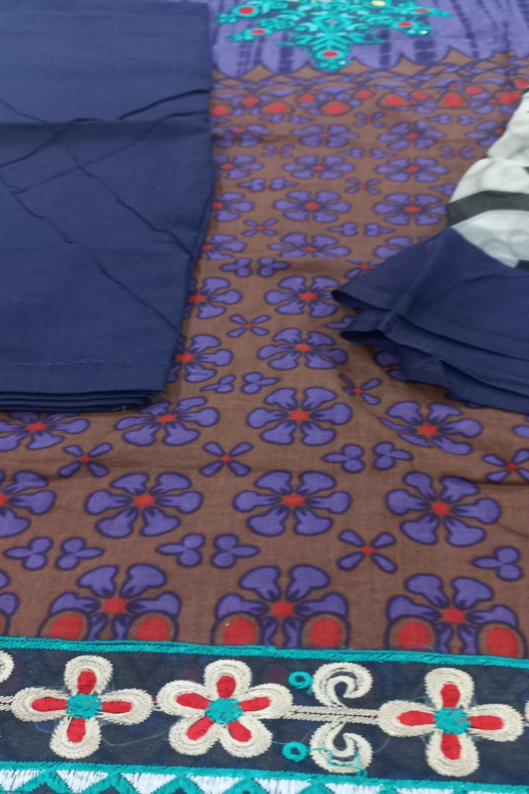 Deepsy Dark Purple Stitched Suit - Sabina's Designer Hub"