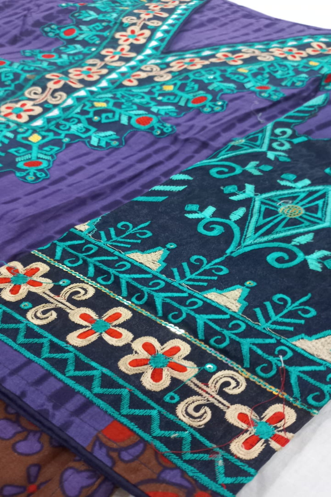 Deepsy Dark Purple Stitched Suit - Sabina's Designer Hub"