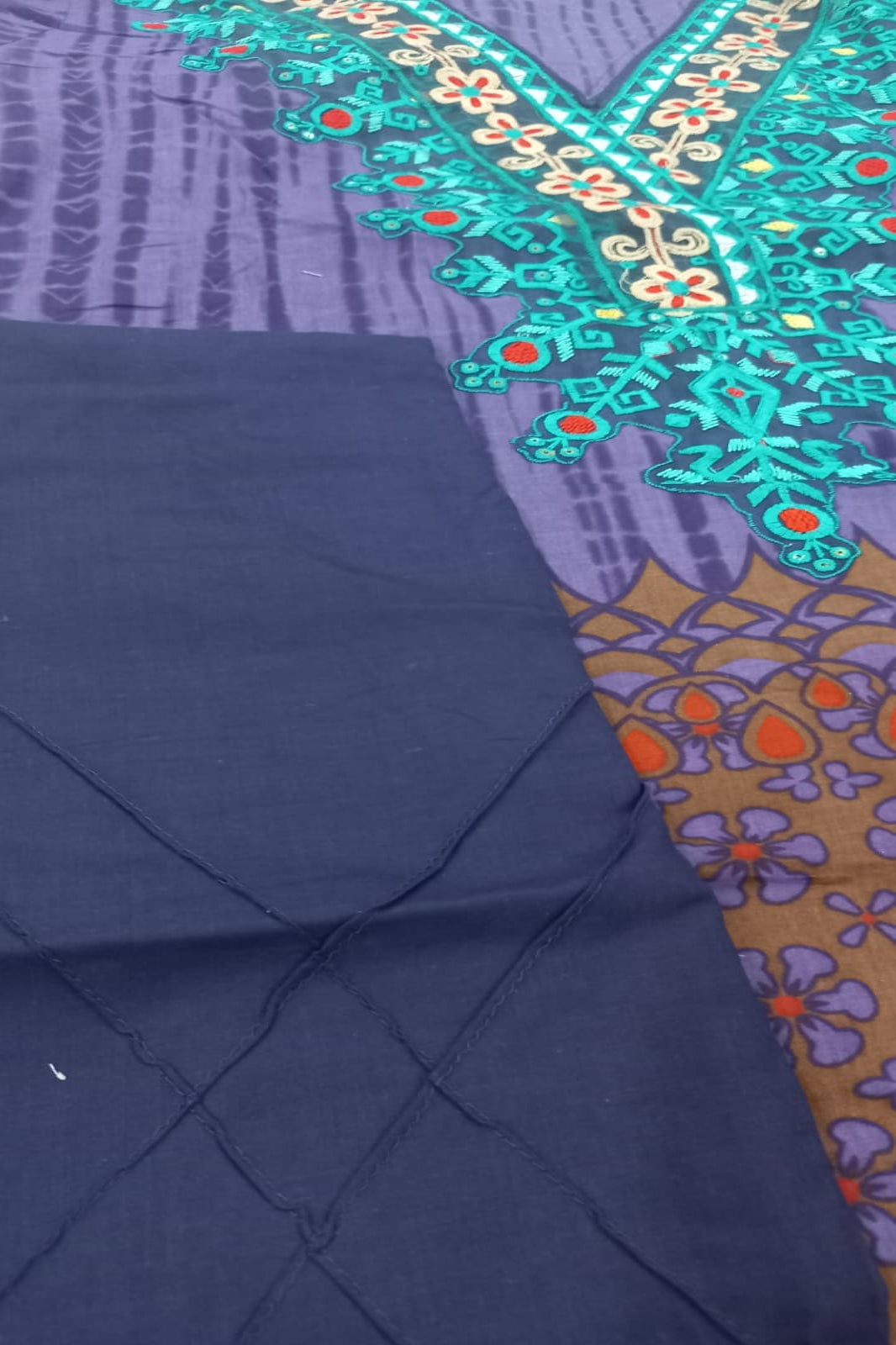 Deepsy Dark Purple Stitched Suit - Sabina's Designer Hub"