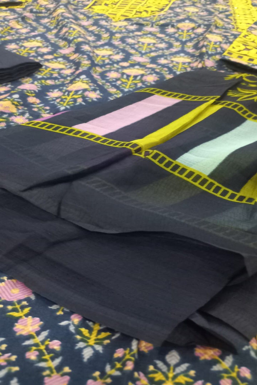 Deepsy Dull Blue Stitched Suit - Sabina's Designer Hub"