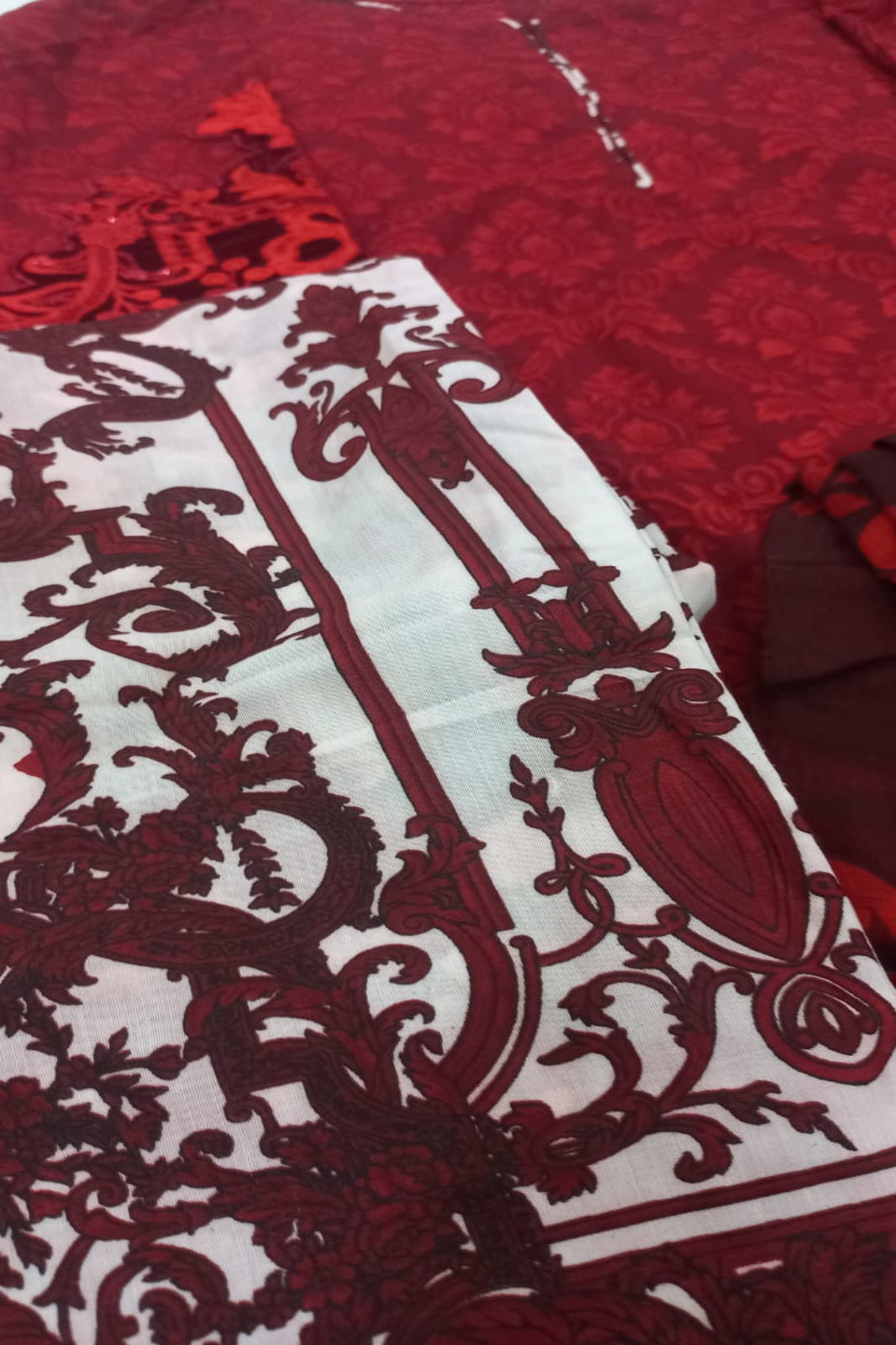 Deepsy Marron Stitched Suit - Sabina's Designer Hub"