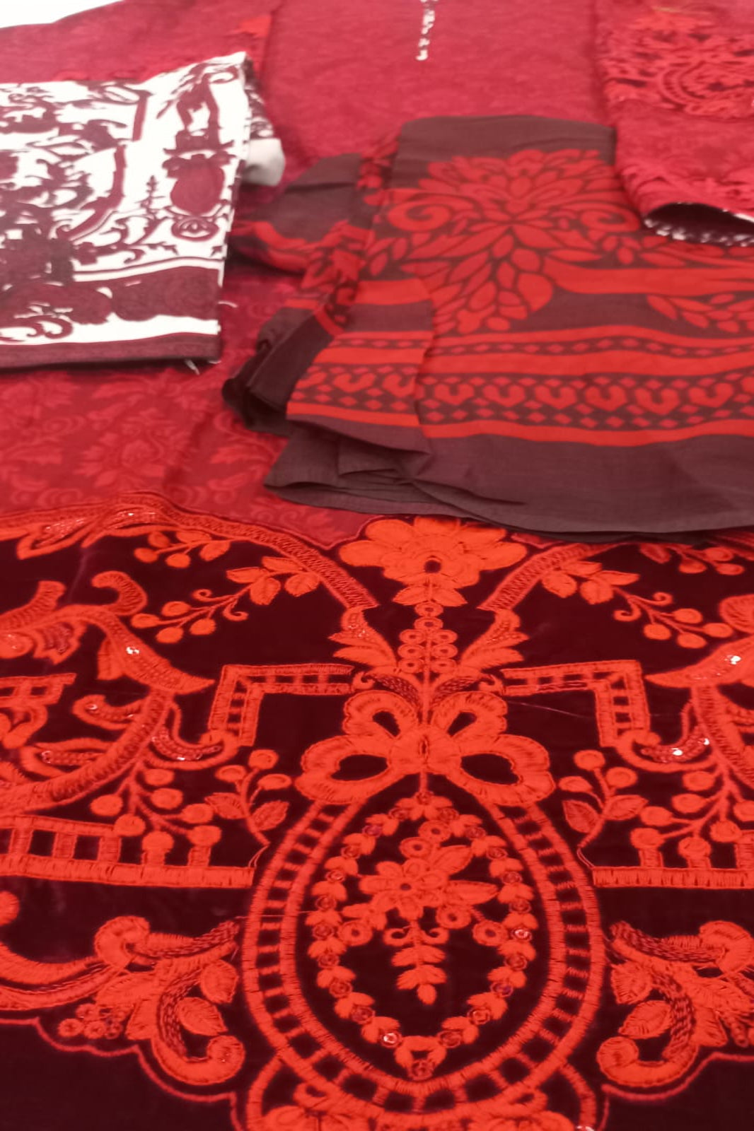 Deepy Marron Suit-Stitched