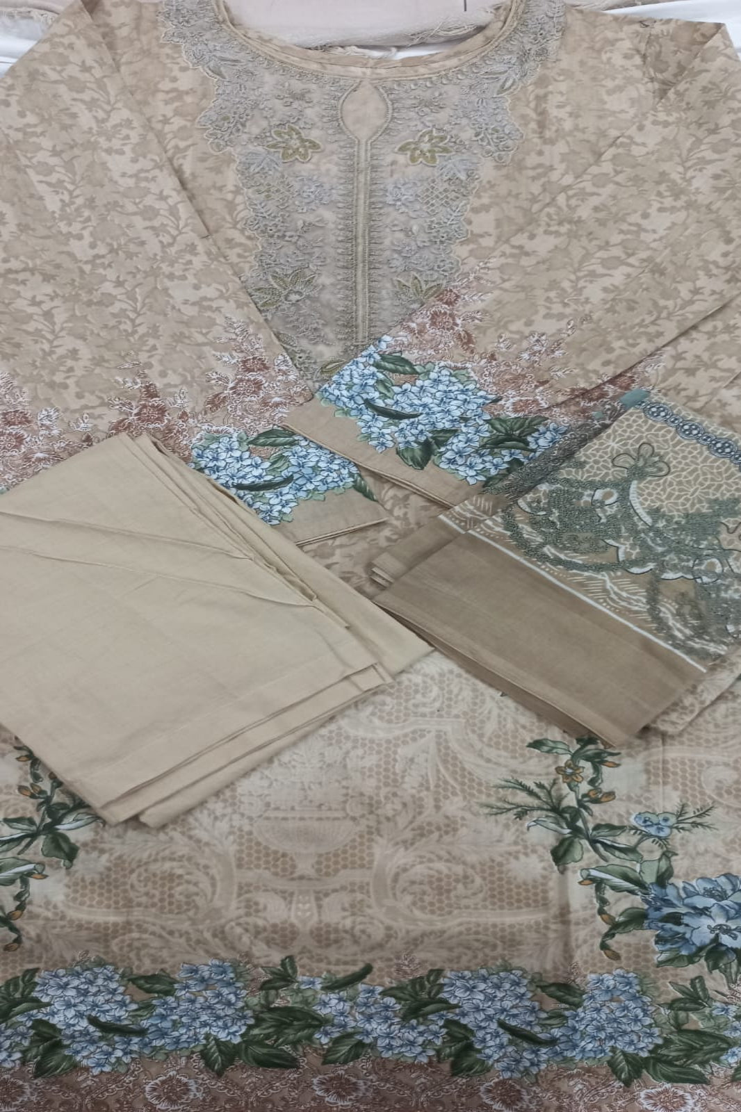 Deepsy Jade Beige Suit-Stitched
