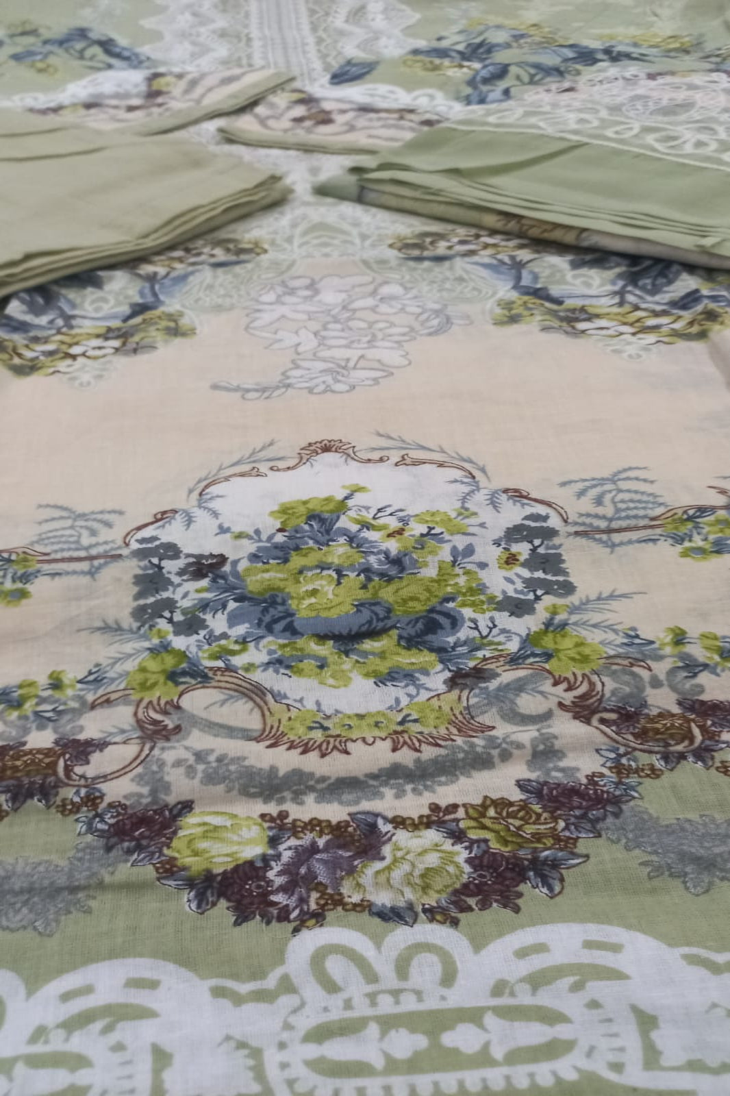 Deepsy Jade Light Green Suit-Stitched
