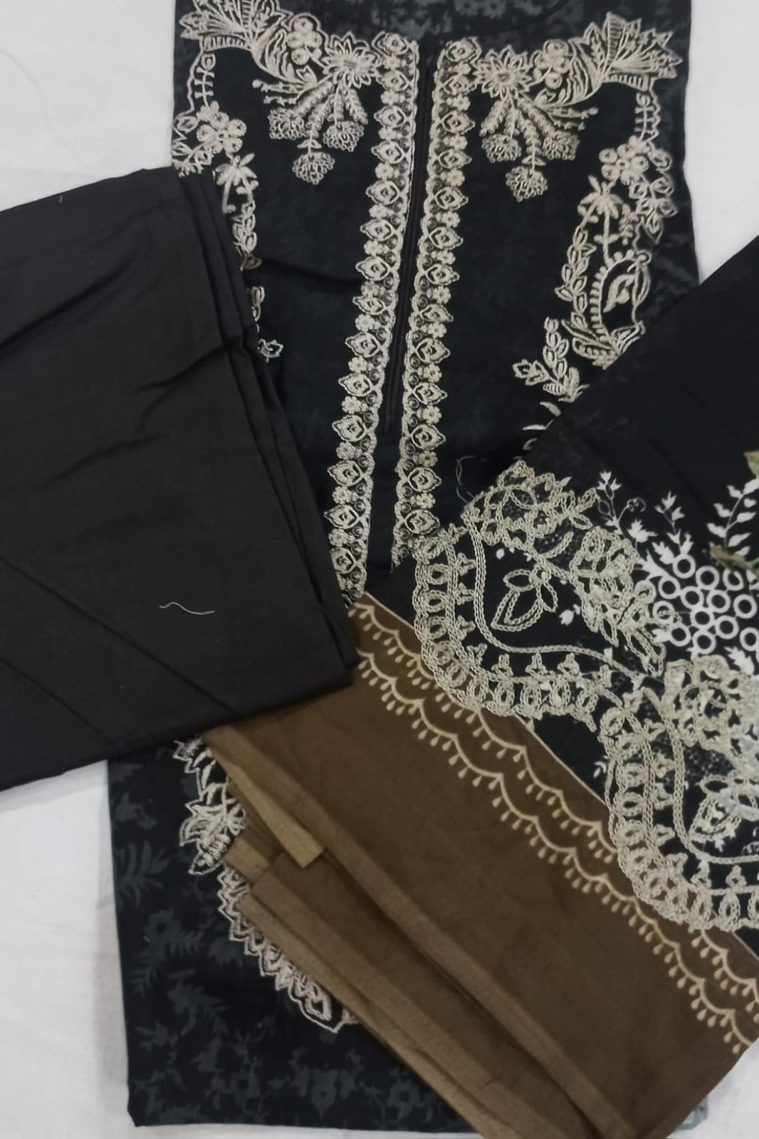 Deepsy Jade Black Suit-Stitched