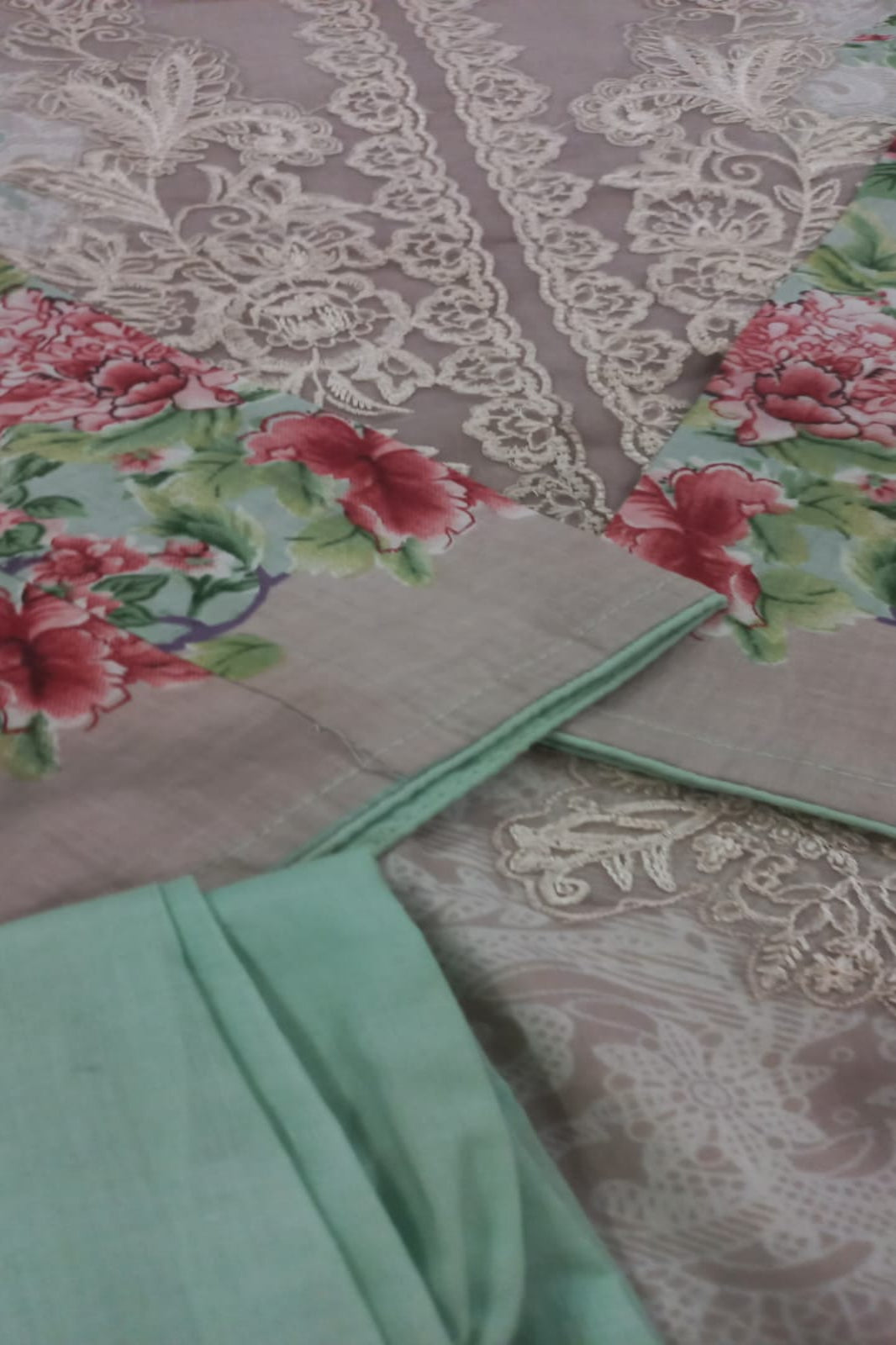 Deepsy Jade Sea Green Suit-Stitched
