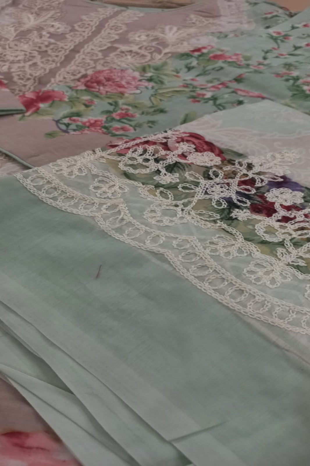 Deepsy Jade Sea Green Suit-Stitched
