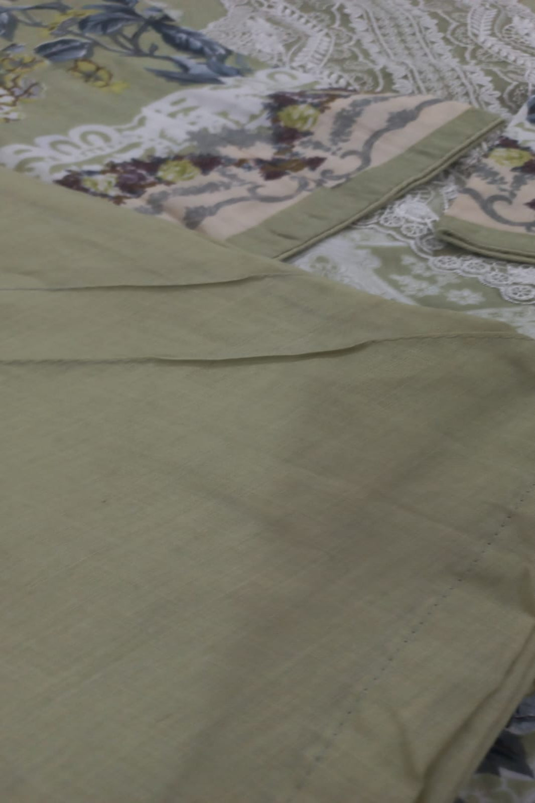 Deepsy Jade Light Green Suit-Stitched
