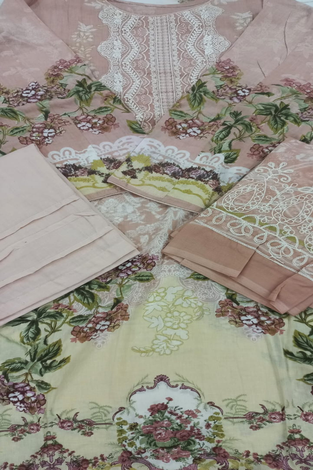 Deepsy Jade pale pink designer suit