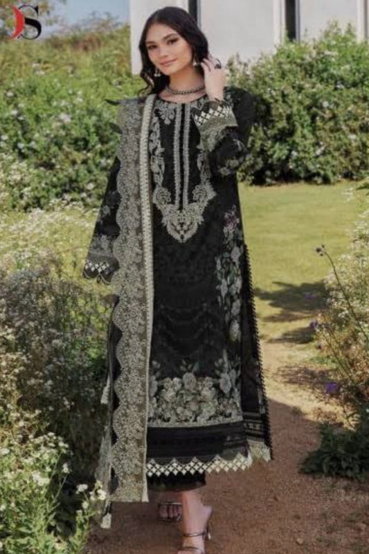 Deepsy Jade Black Suit-Stitched