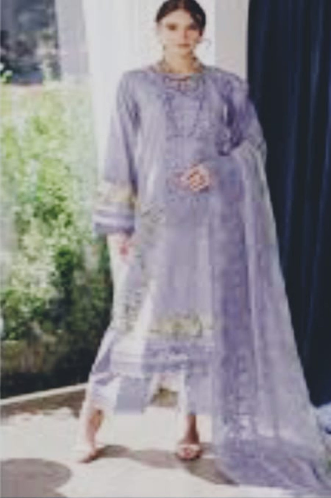 Deepsy Jade Light Purple Suit- Stitched
