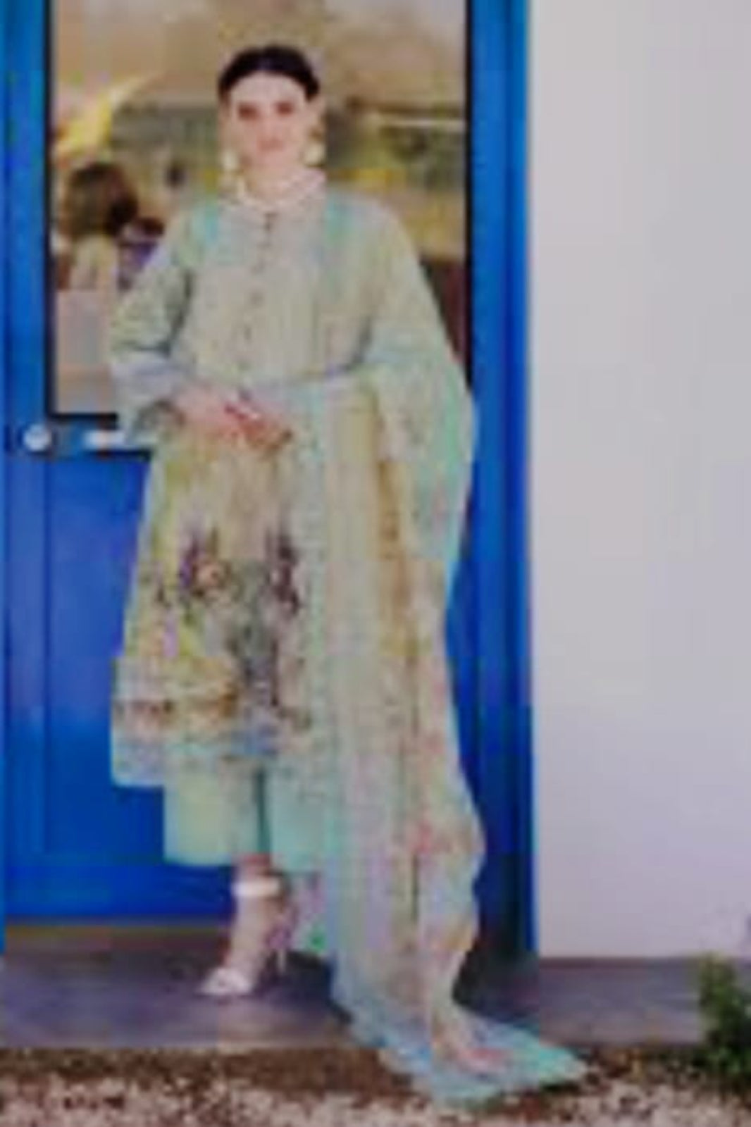 Deepsy Jade Sea Green Suit-Stitched
