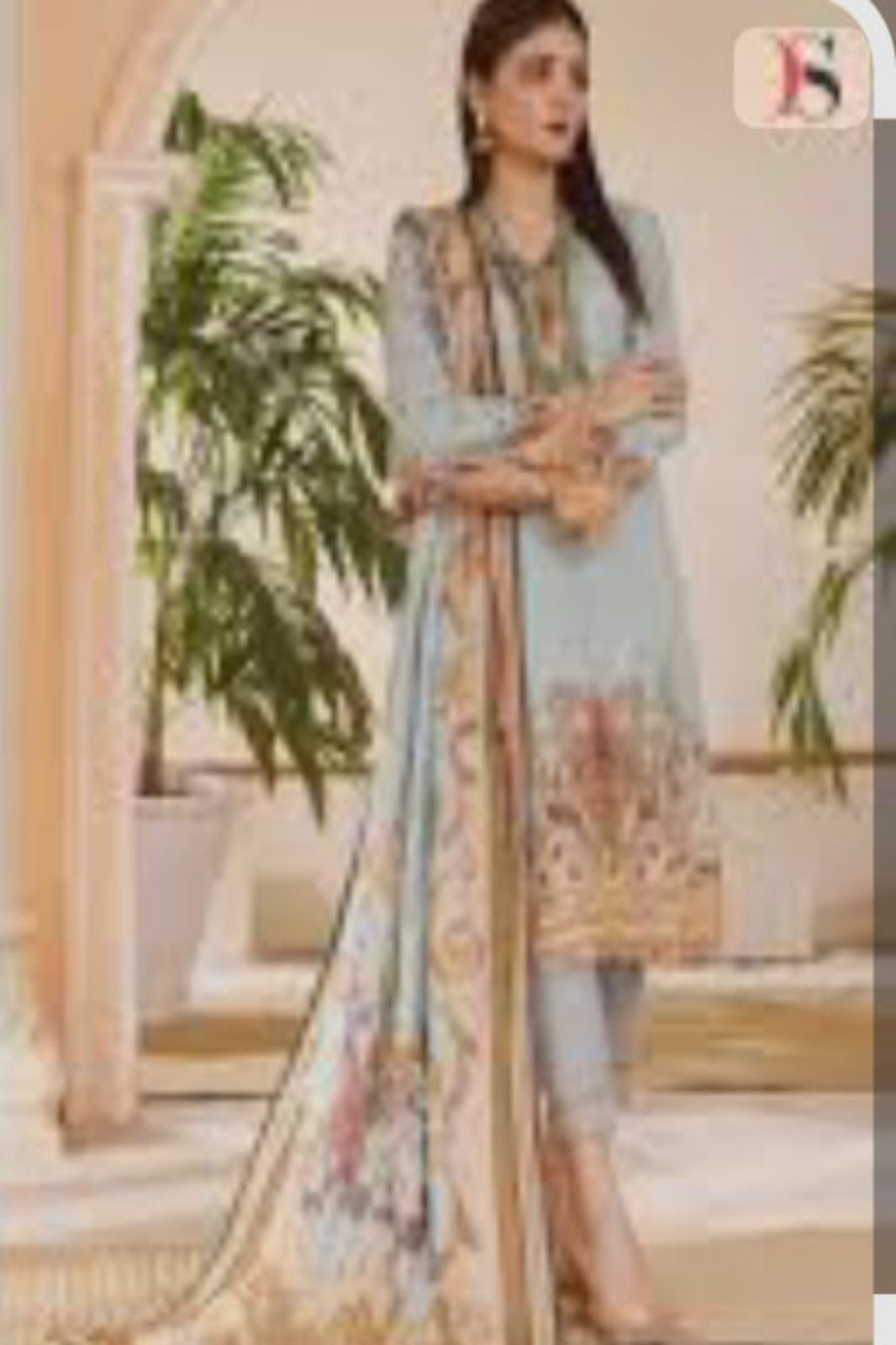 Deepsy Sea Blue Suit-Unstitched