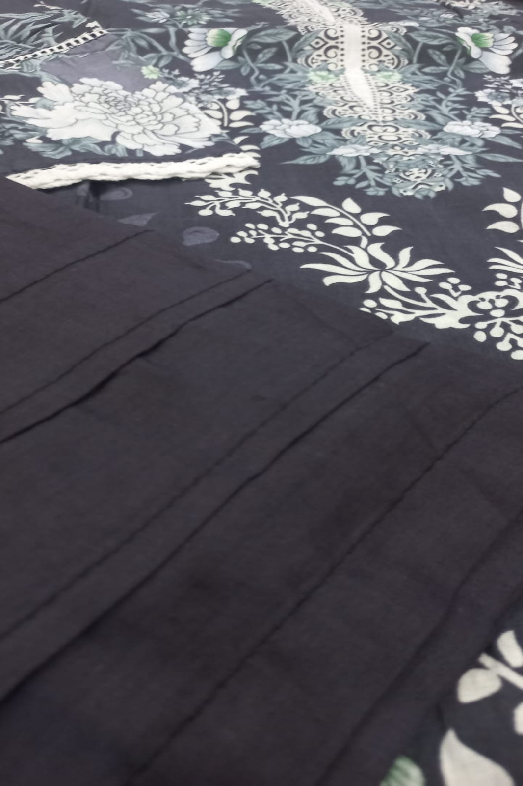 "Ishaal Black Unstitched Suit - Sabina's Designer Hub"

To add the alt text: