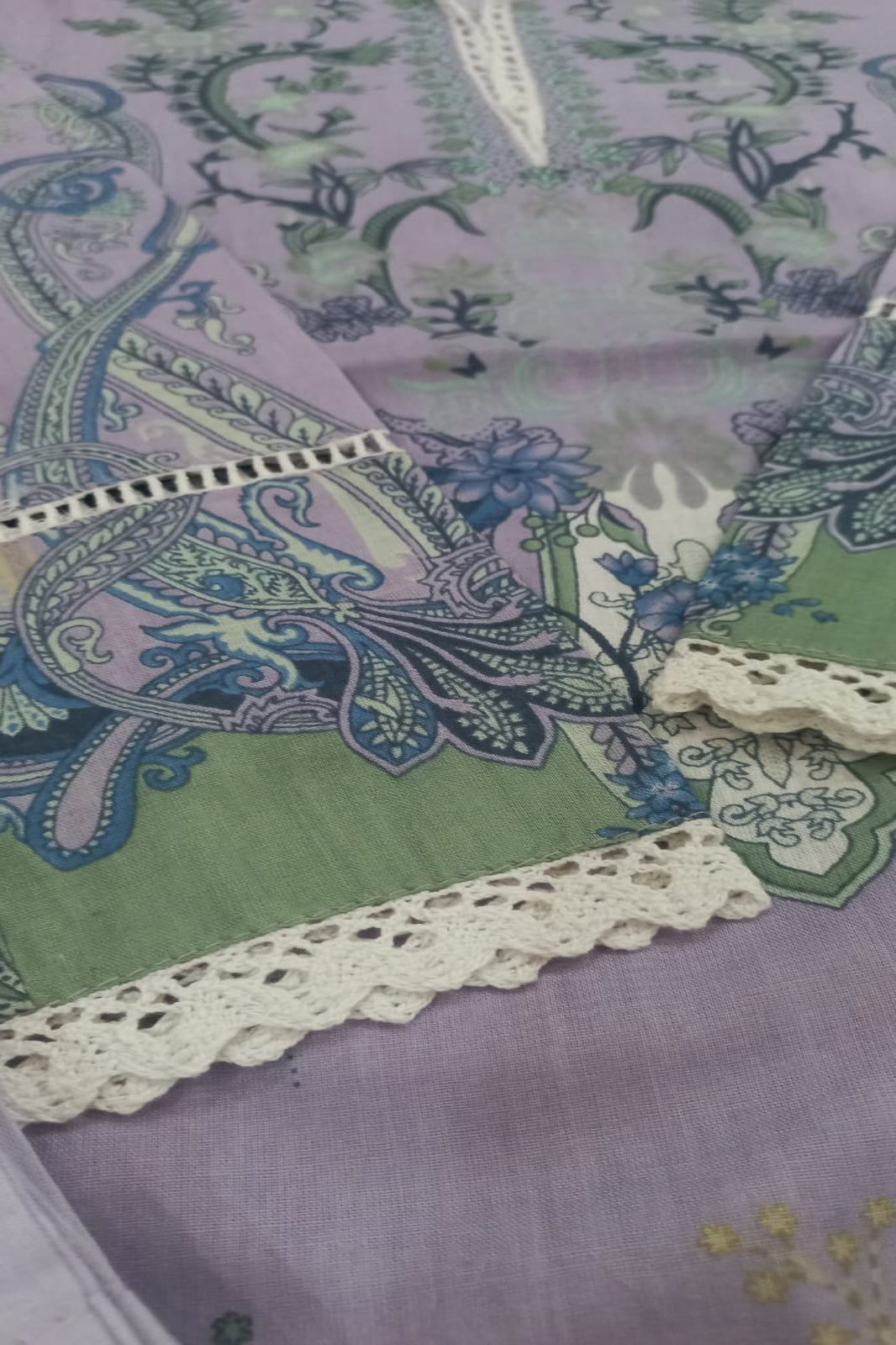 Ishaal Lilac Dust Stitched Suit - Sabina's Designer Hub"