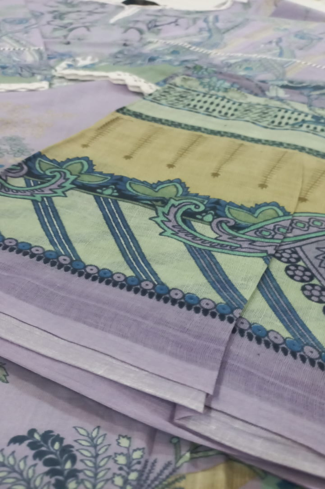 Ishaal Lilac Dust Stitched Suit - Sabina's Designer Hub"