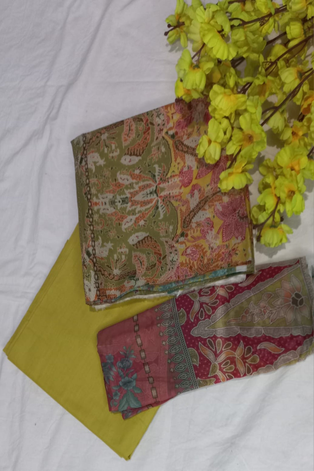 Everyday Elegant Pastel Yellow Suit-Unstitched