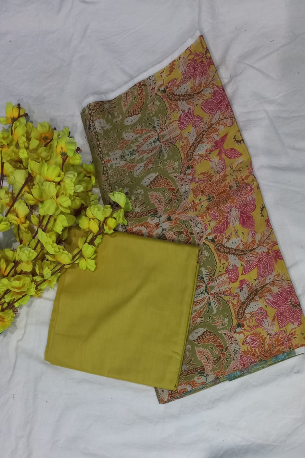 Everyday Elegant Pastel Yellow Suit-Unstitched