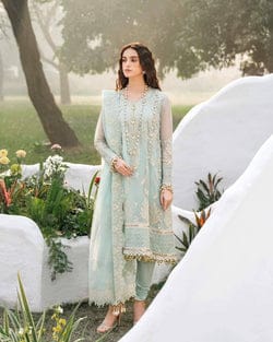 Sana Safinaz Ice Blue Suit